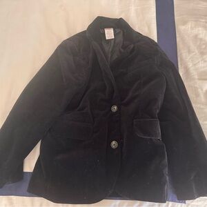 Gymboree Black velvet Kids Blazer